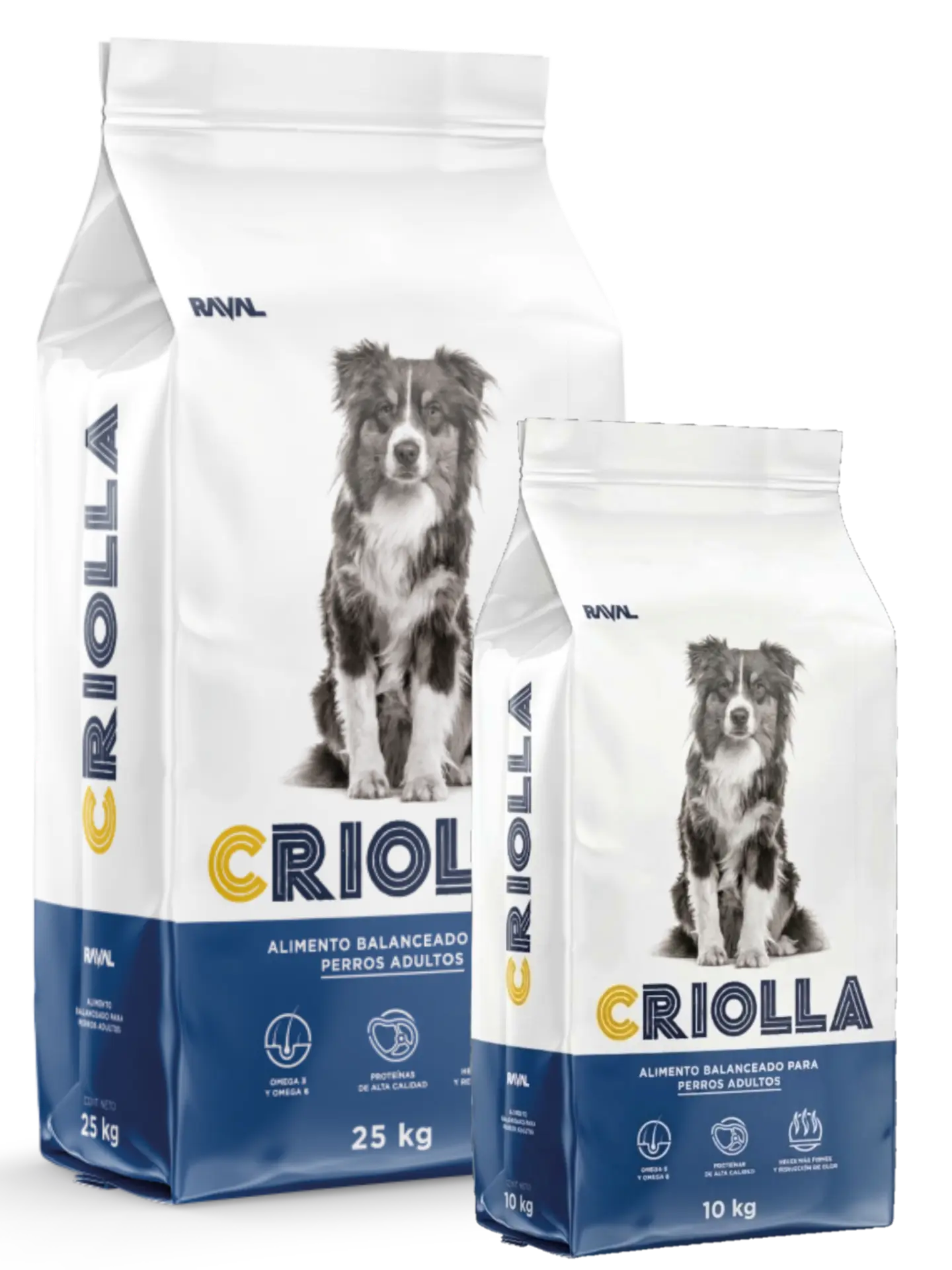 Bolsa de Combo Criolla para Perro Adulto, presentación de 25kg + 10kg