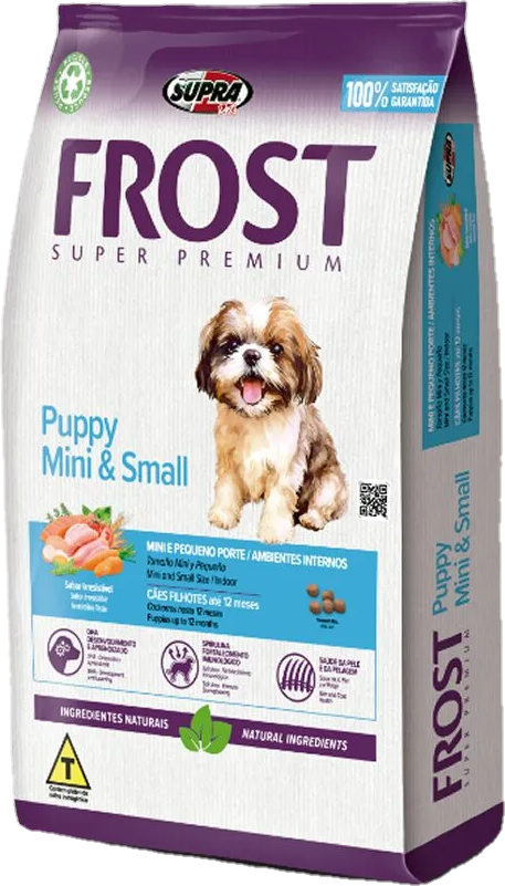 Bolsa de Frost Super Premium Puppy Mini & Small, presentación de 10kg