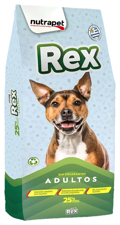 Bolsa de Rex Adultos, presentación de 25kg