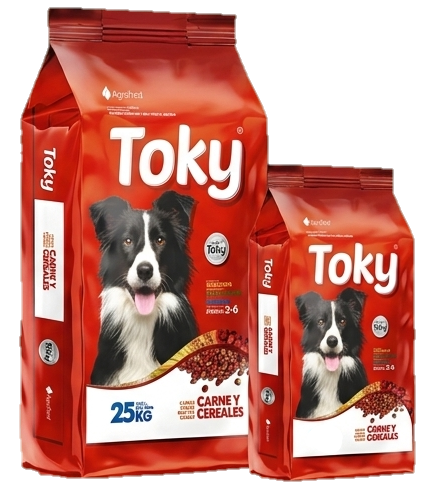Bolsa de Combo Toky Adultos, presentación de 25kg + 7kg