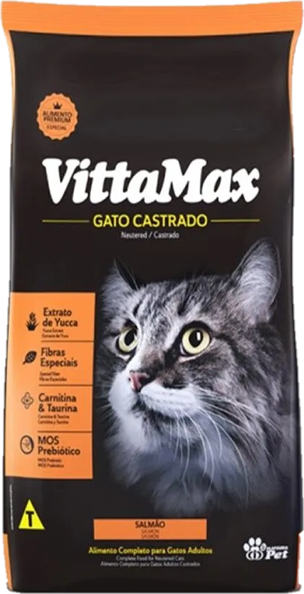 Bolsa de VittaMax Gold Gato Castrado, presentación de 10kg