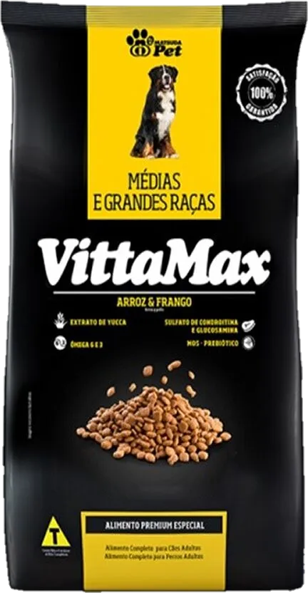 Bolsa de VittaMax Perro Adultos Razas Medianas y Grandes, presentación de 25kg