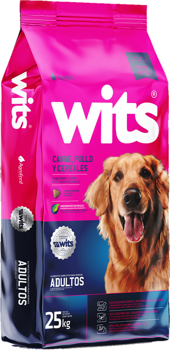 Bolsa de Wits Adulto, presentación de 25kg